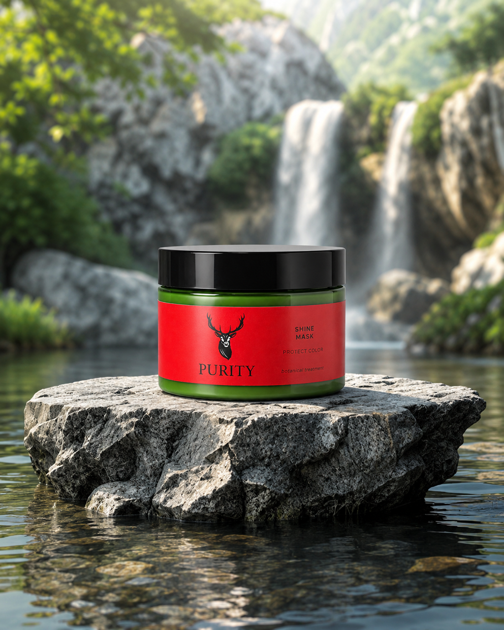 Shine Mask – Maschera Illuminante con Protezione UV e Oli Preziosi