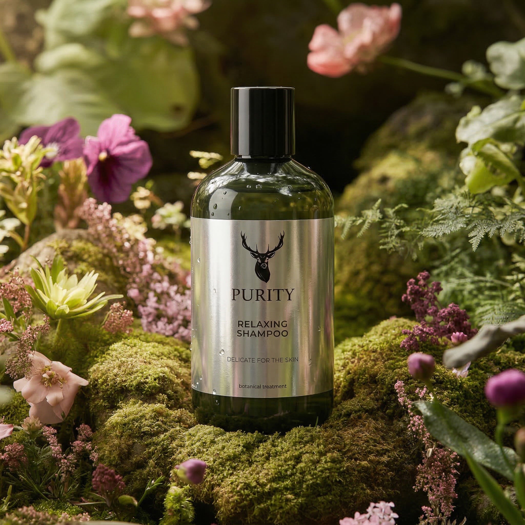 Relaxing Shampoo – Ultra Delicato per Cute Sensibile con Calendula e Menta