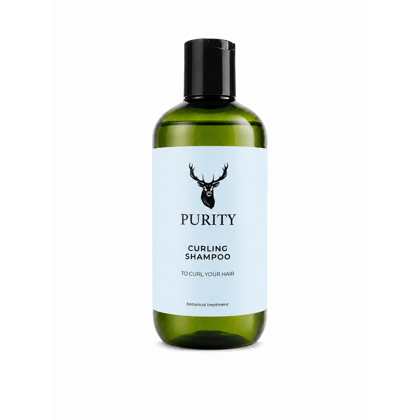 Curling Shampoo – Delicato per Capelli Ricci con Mirtillo, Mela e Goji Bio